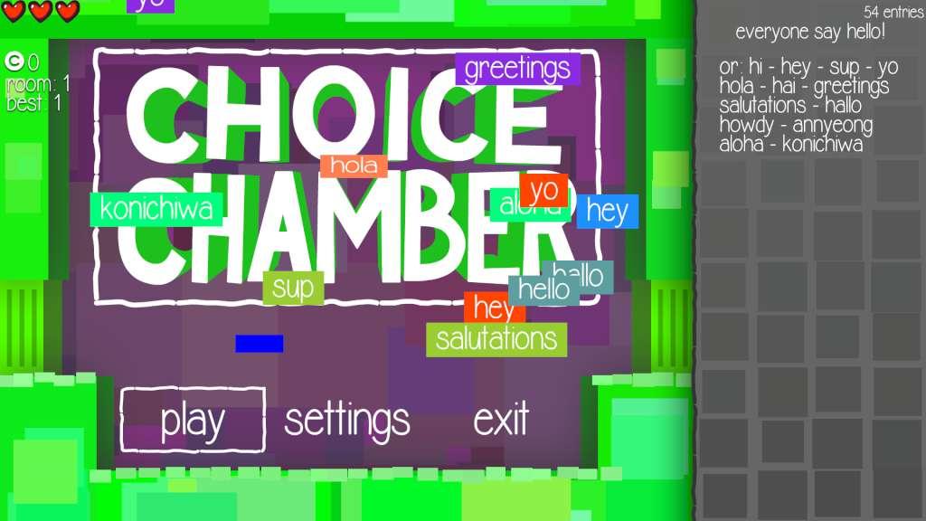 Screen Shot image 3 Choice Chamber بي سي ستيم كود رقمي