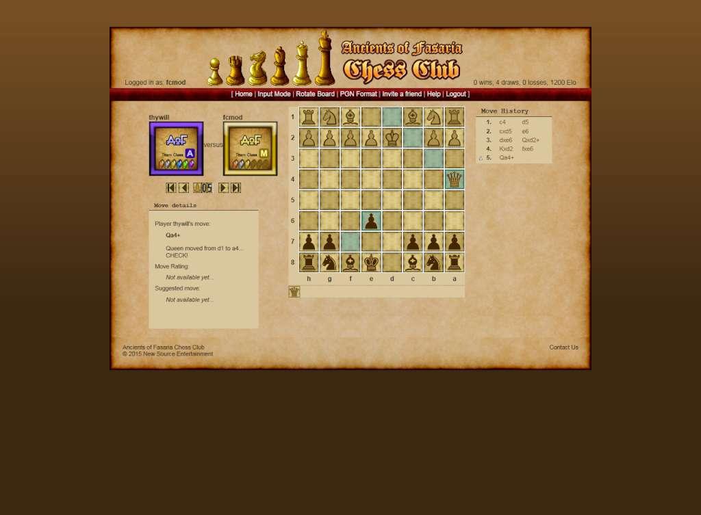 Screen Shot image 2 Ancients Of Fasaria: Chess Club ستيم كود رقمي