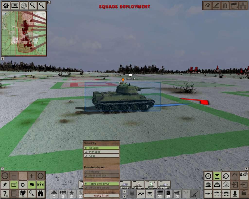 Screen Shot image 0 Graviteam Tactics: Volokonovka 1942 ستيم كود رقمي