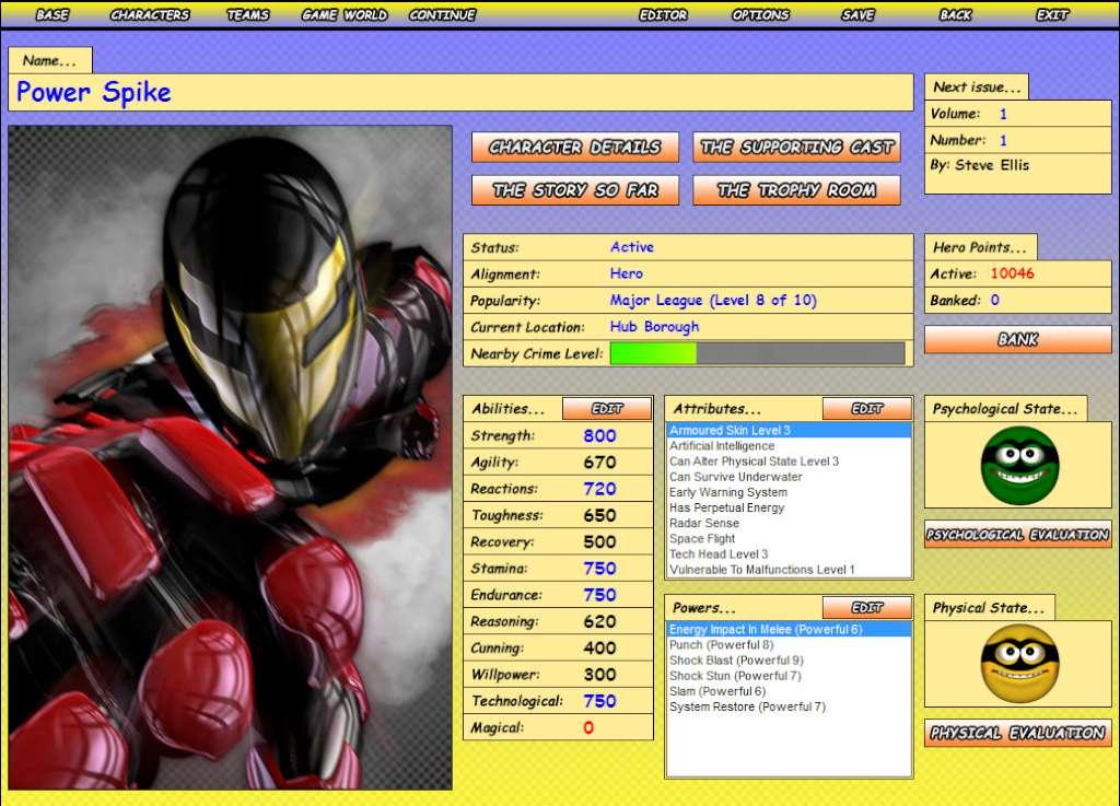 Screen Shot image 0 Comic Book Hero: The Greatest Cape ستيم كود رقمي