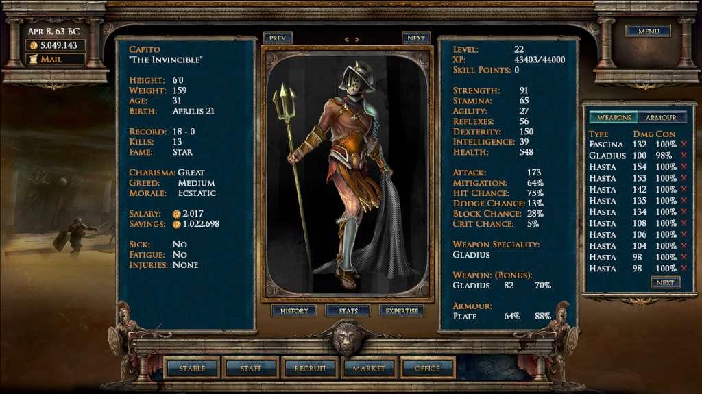 Screen Shot image 0 Age Of Gladiators ستيم كود رقمي