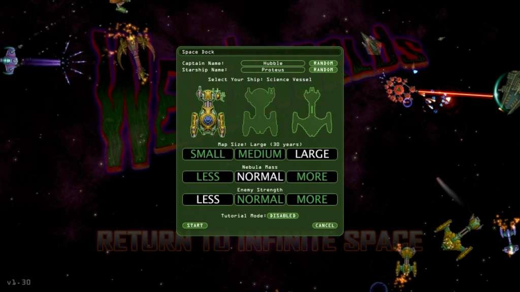 Screen Shot image 0 Weird Worlds: Return To Infinite Space بي سي ستيم كود رقمي