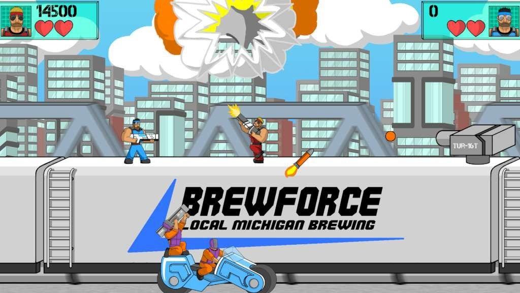 Screen Shot image 0 Machine Gun Train Run ستيم كود رقمي