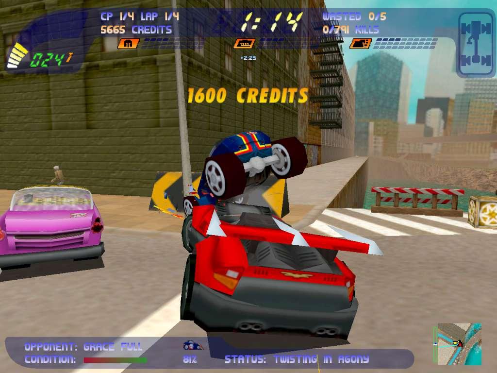 Screen Shot image 4 Carmageddon 2: Carpocalypse Now بي سي ستيم كود رقمي