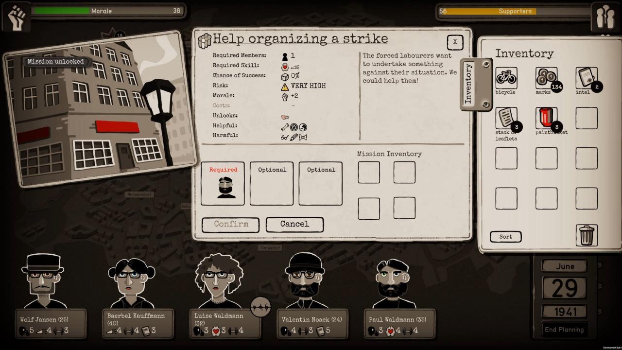 Screen Shot image 1 Through The Darkest Of Times اوروبي رابط هديه ستيم