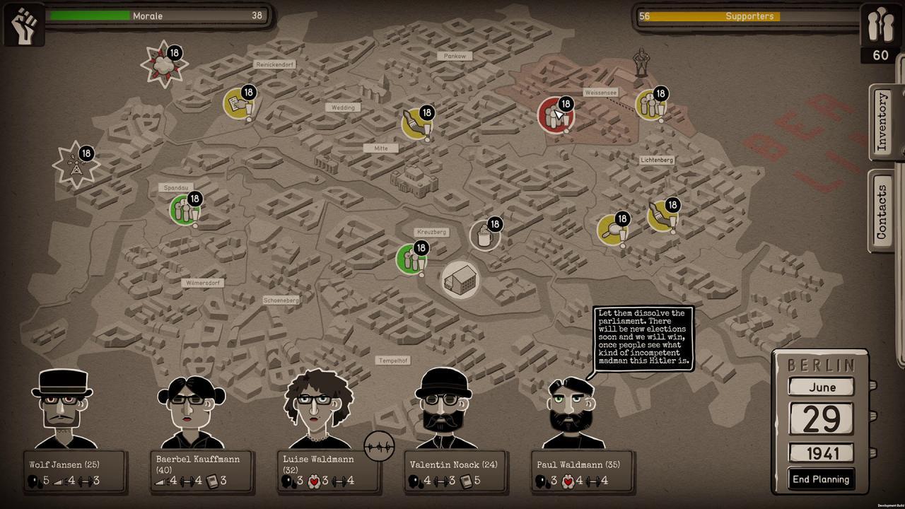 Screen Shot image 3 Through The Darkest Of Times اوروبي رابط هديه ستيم