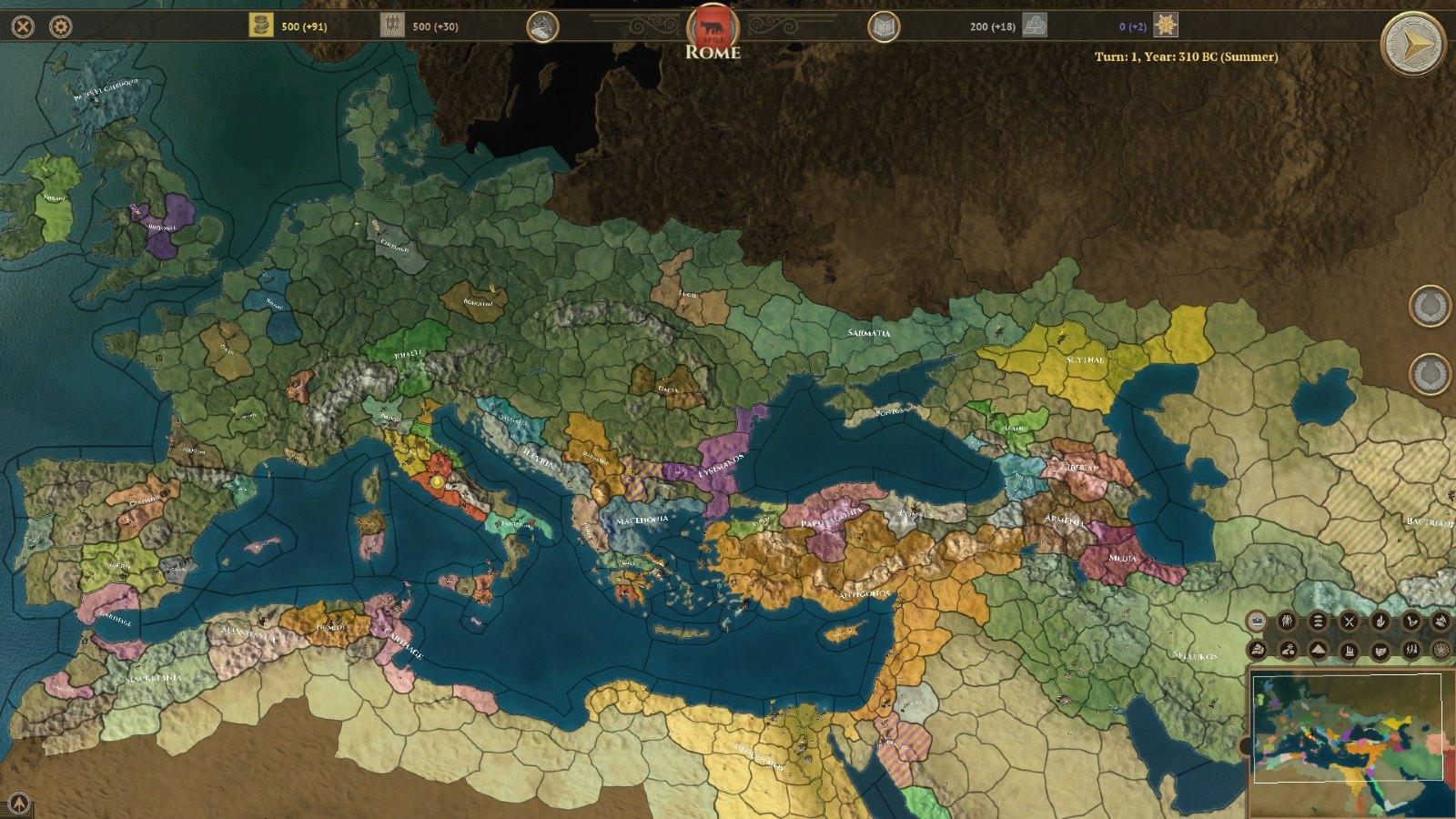 Screen Shot image 4 Field Of Glory: Empires اوروبي ستيم كود رقمي
