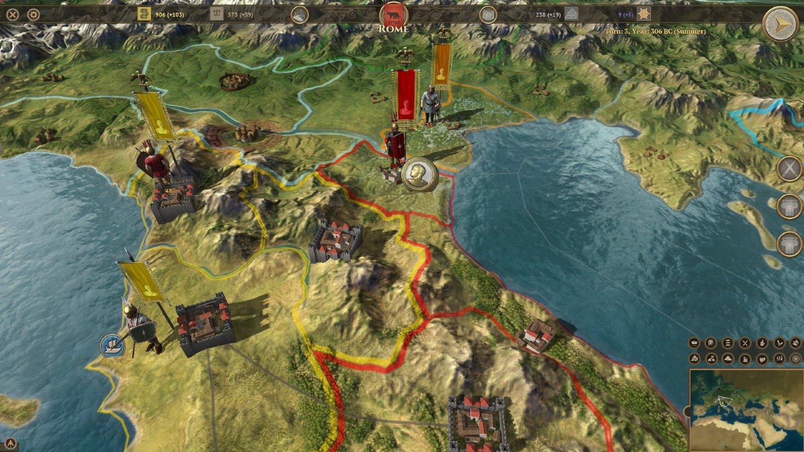 Screen Shot image 2 Field Of Glory: Empires اوروبي ستيم كود رقمي