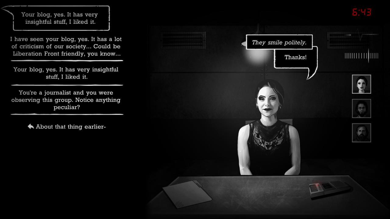 Screen Shot image 6 Interrogation: You Will Be Deceived بي سي ستيم كود رقمي