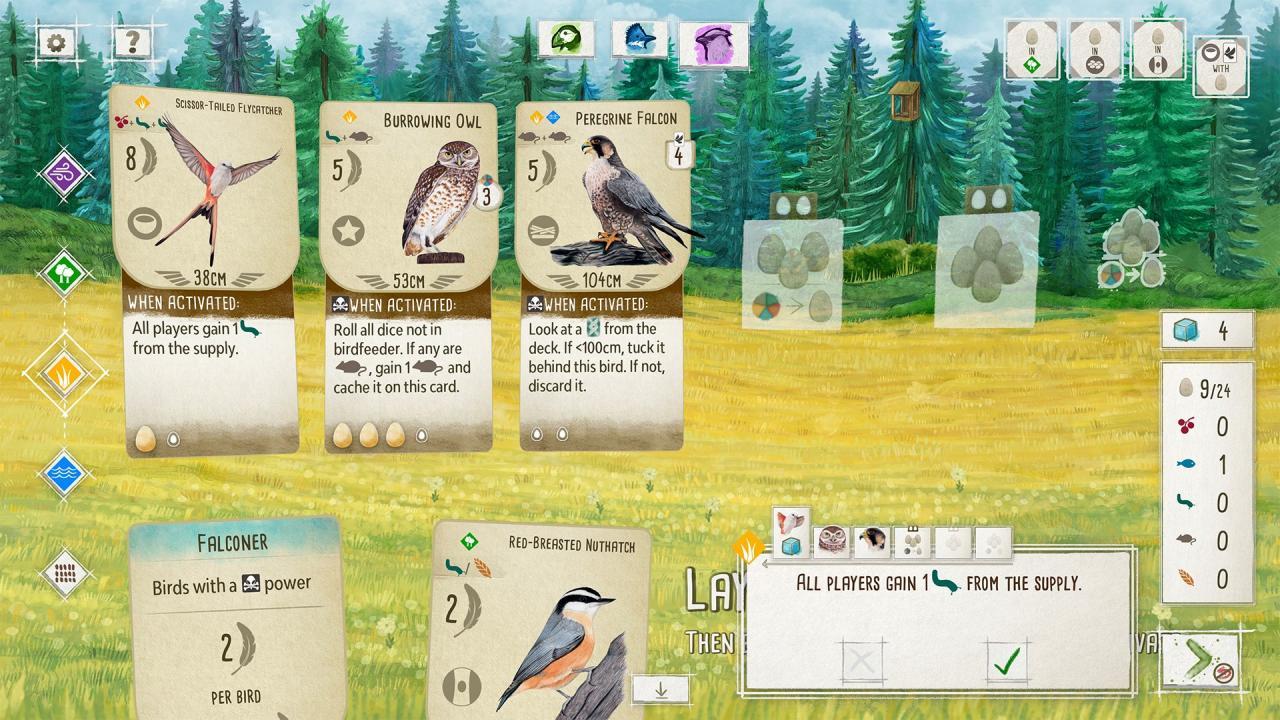 Screen Shot image 0 Wingspan + European Expansion + Oceania Expansion + Seasonal Decorative Pack ارجنتيني اكسبوكس 1 / إكس بوكس سيريس X|S كود رقمي