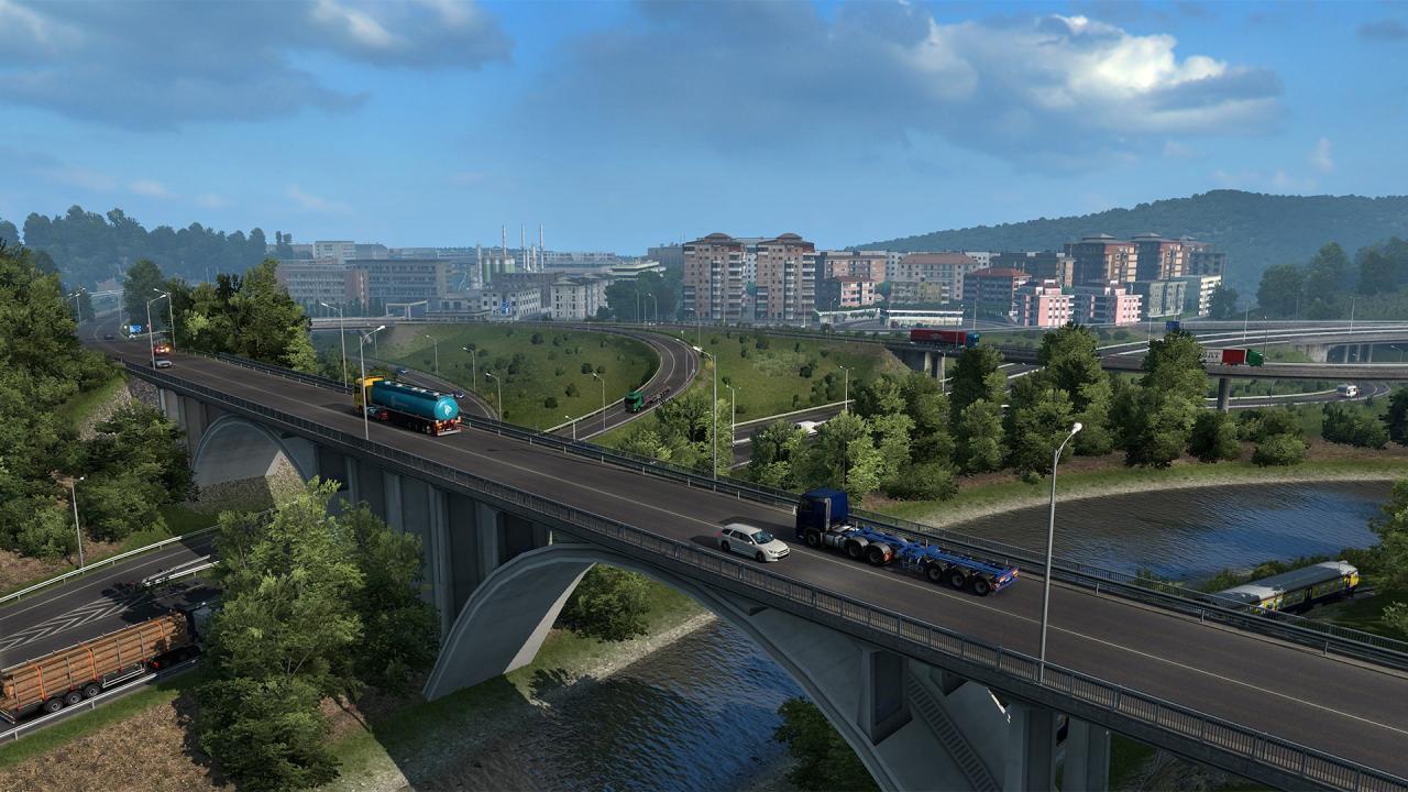 Screen Shot image 2 Euro Truck Simulator 2 - Road To The Black Sea DLC اوروبي رابط هديه ستيم