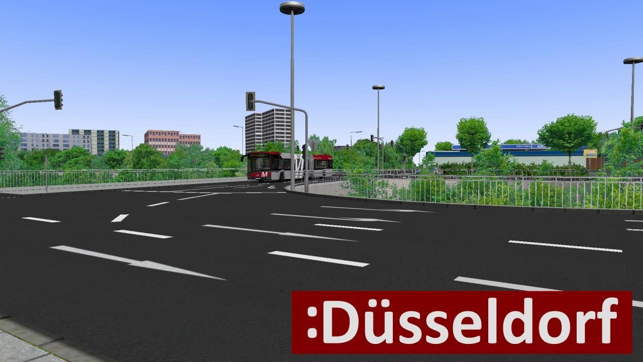 Screen Shot image 1 OMSI 2 Add-On DüSseldorf DLC رابط هديه ستيم