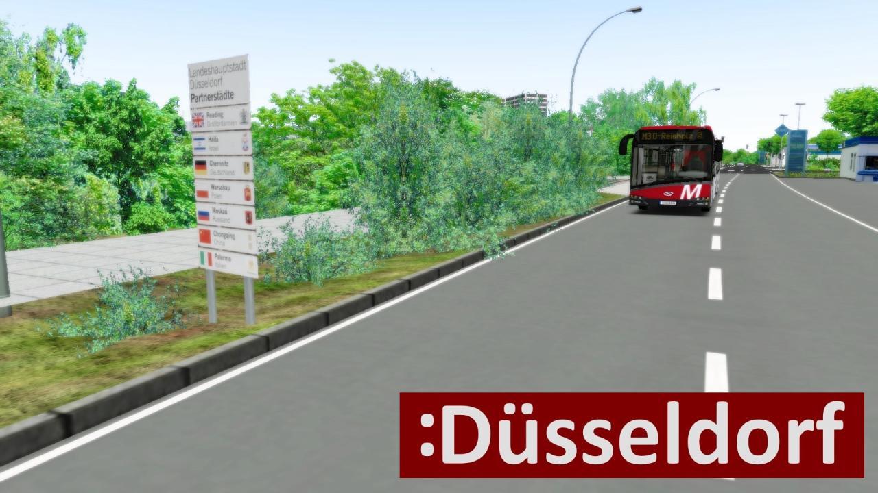 Screen Shot image 2 OMSI 2 Add-On DüSseldorf DLC اوروبي رابط هديه ستيم