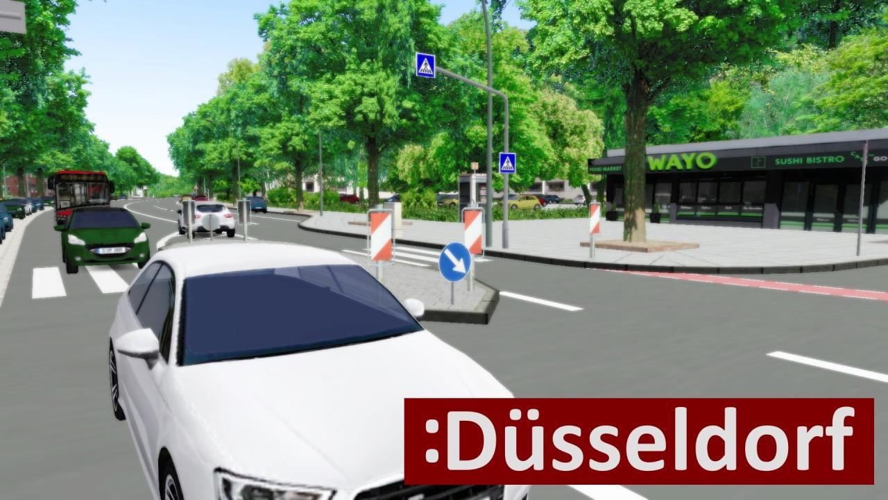Screen Shot image 3 OMSI 2 Add-On DüSseldorf DLC اوروبي رابط هديه ستيم