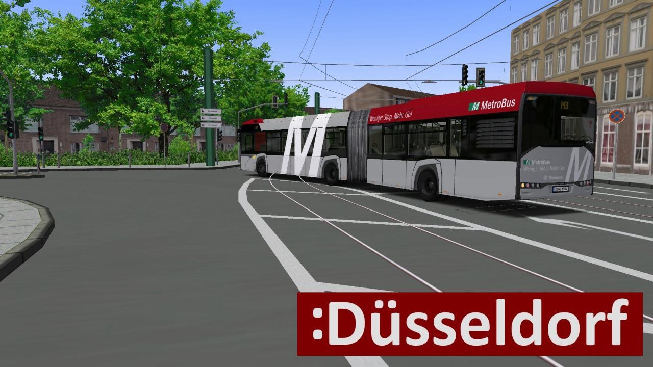 Screen Shot image 4 OMSI 2 Add-On DüSseldorf DLC رابط هديه ستيم