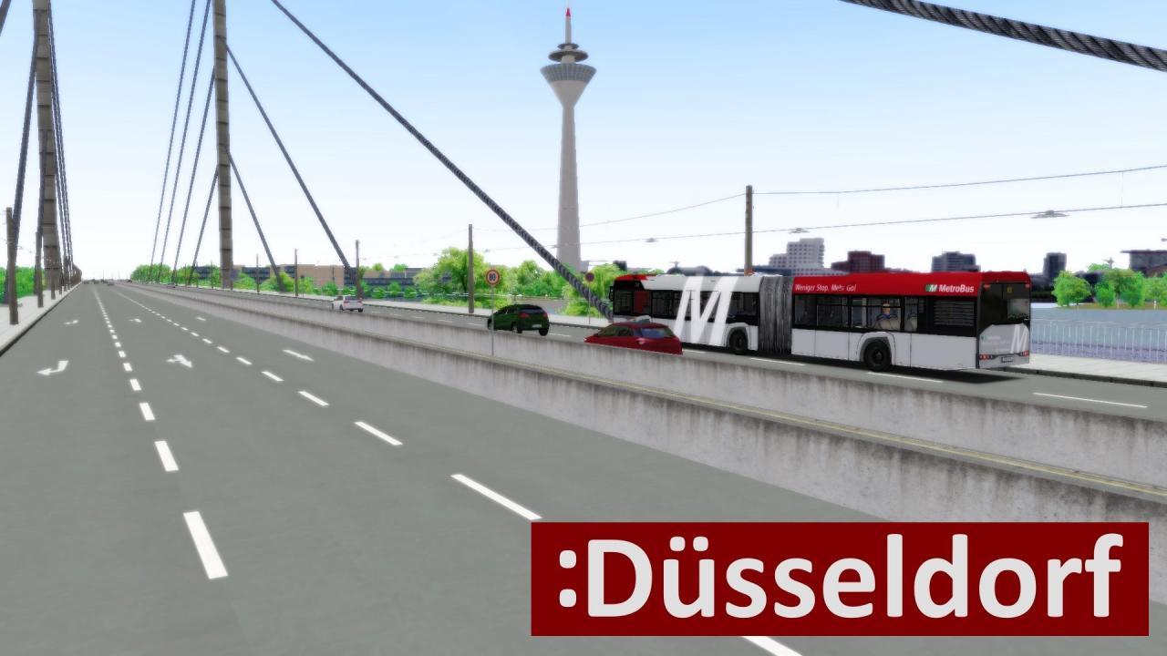 Screen Shot image 6 OMSI 2 Add-On DüSseldorf DLC رابط هديه ستيم