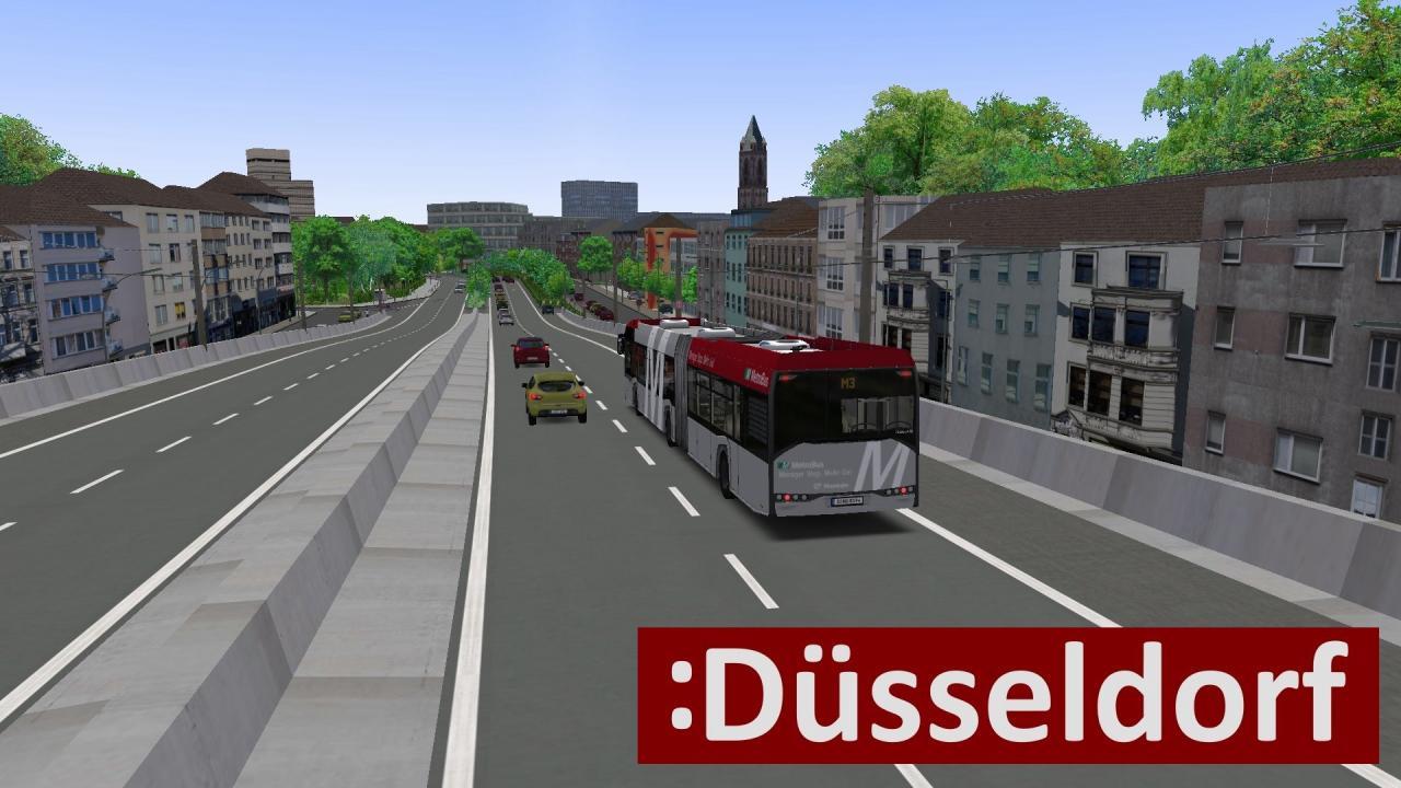 Screen Shot image 7 OMSI 2 Add-On DüSseldorf DLC اوروبي رابط هديه ستيم