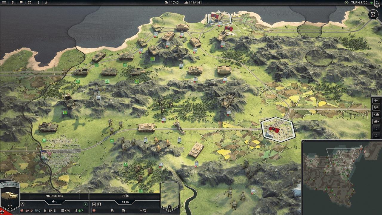 Screen Shot image 4 Panzer Corps 2 اوروبي رابط هديه ستيم