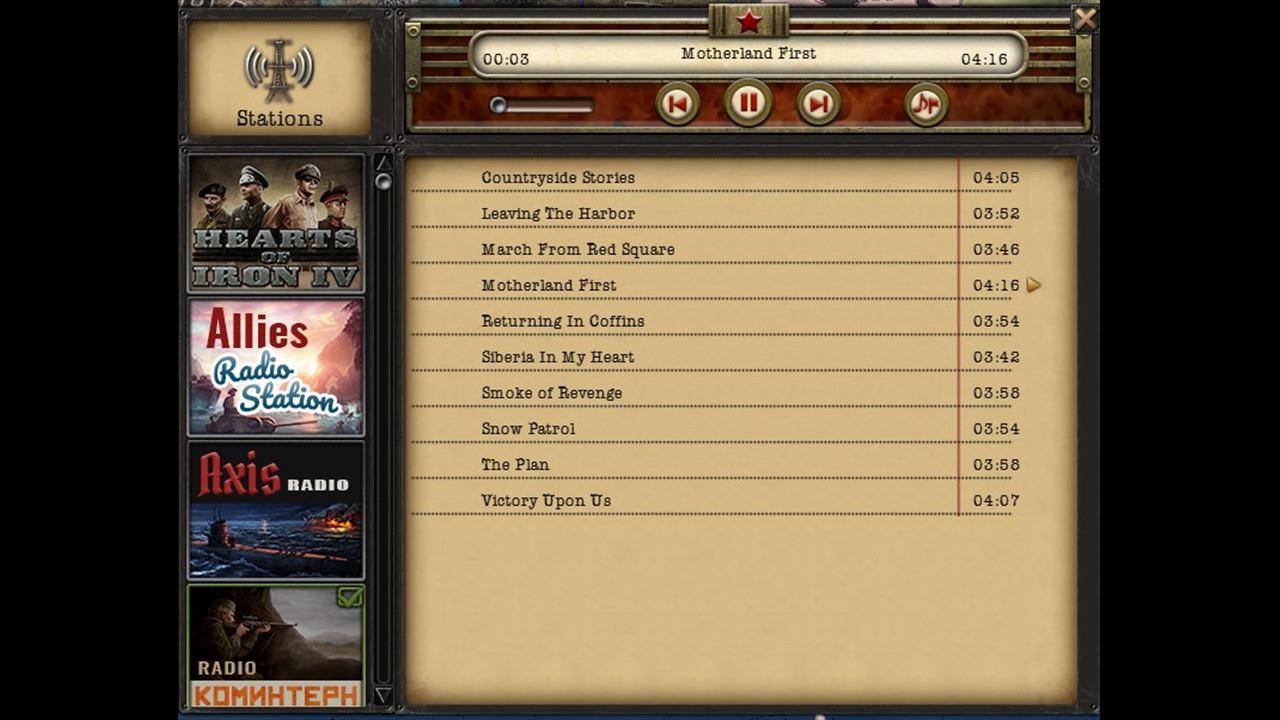 Screen Shot image 2 Hearts Of Iron IV - Radio Pack DLC اوروبي رابط هديه ستيم