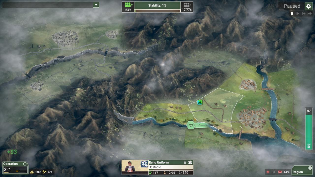 Screen Shot image 0 Rebel Inc: Escalation ستيم كود رقمي