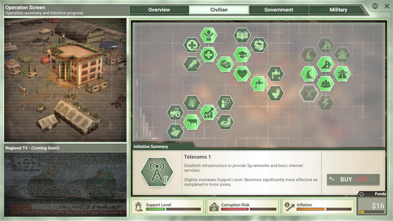 Screen Shot image 2 Rebel Inc: Escalation ستيم كود رقمي