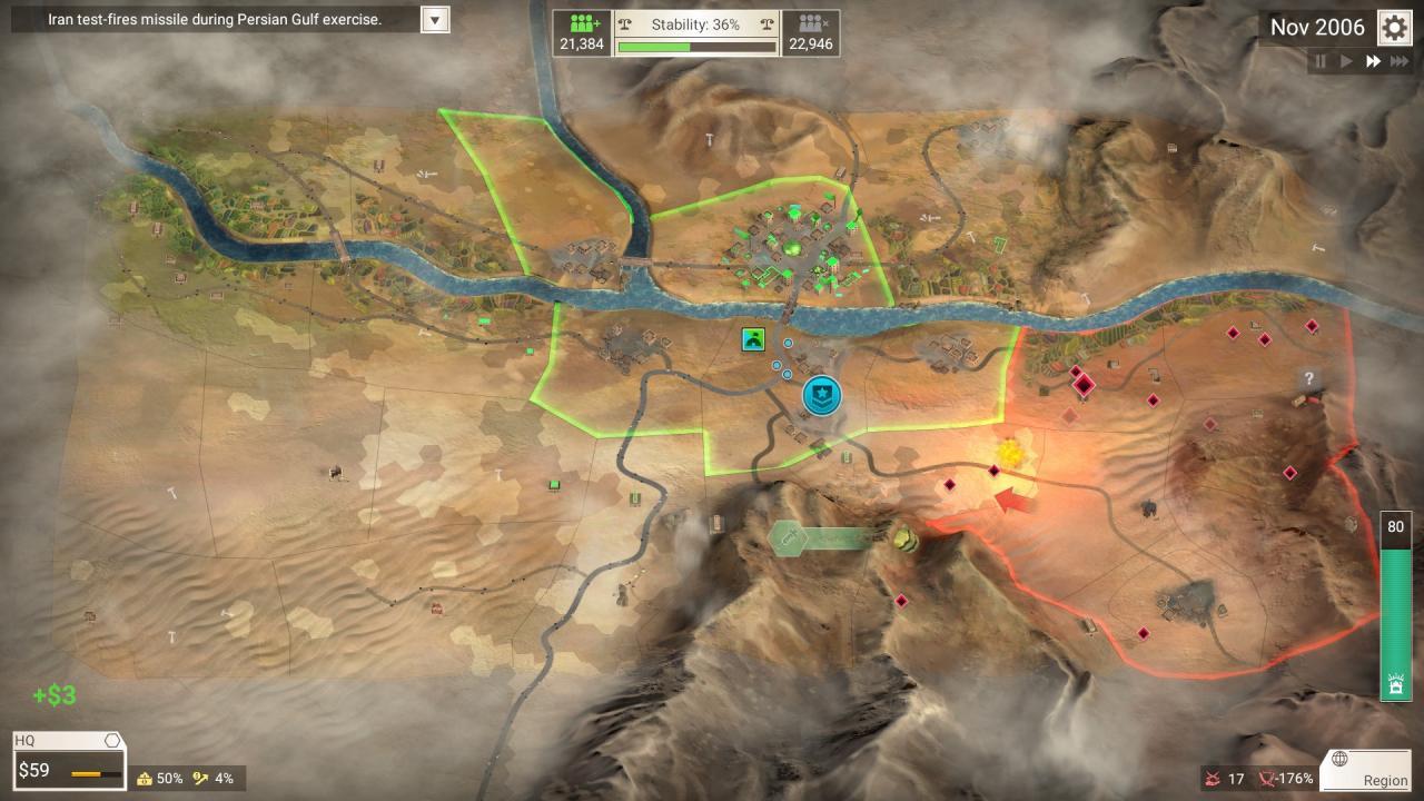 Screen Shot image 5 Rebel Inc: Escalation ستيم كود رقمي