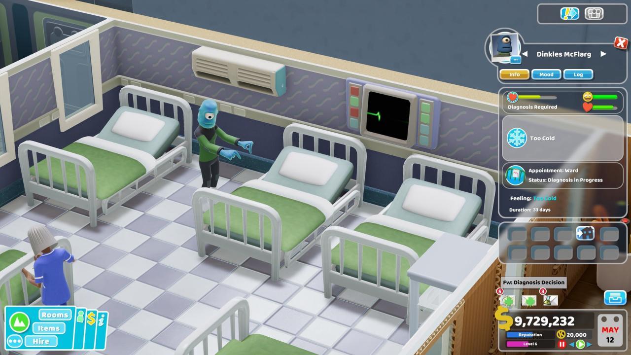 Screen Shot image 4 Two Point Hospital - Close Encounters DLC ستيم كود رقمي