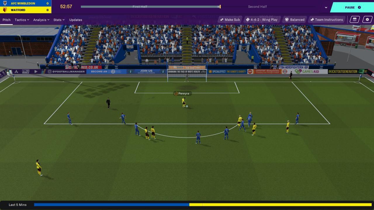Screen Shot image 1 Football Manager Touch 2020 اوروبي بي سي ستيم كود رقمي