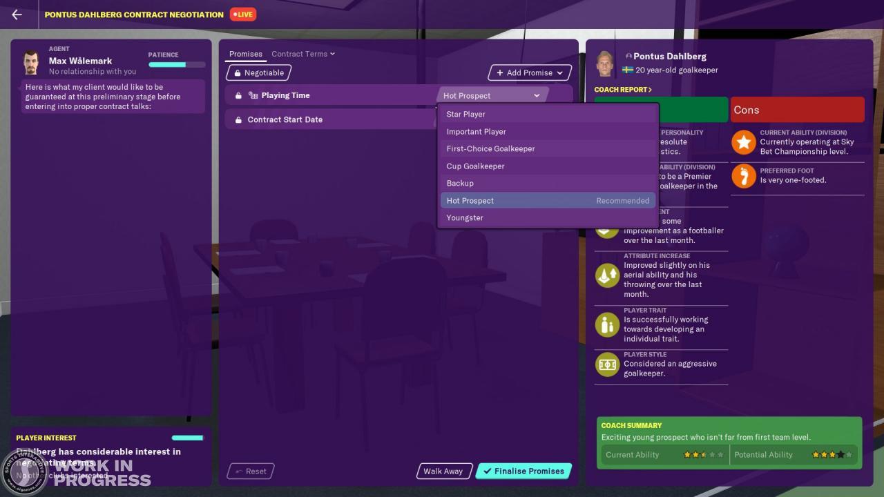 Screen Shot image 2 Football Manager Touch 2020 اوروبي بي سي ستيم كود رقمي