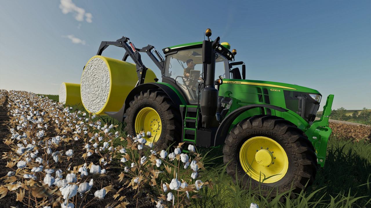 Screen Shot image 1 Farming Simulator 19 - John Deere Cotton DLC اوروبي رابط هديه ستيم