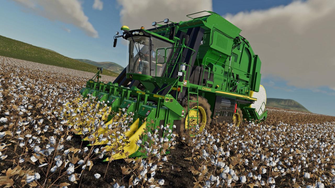 Screen Shot image 3 Farming Simulator 19 - John Deere Cotton DLC اوروبي رابط هديه ستيم