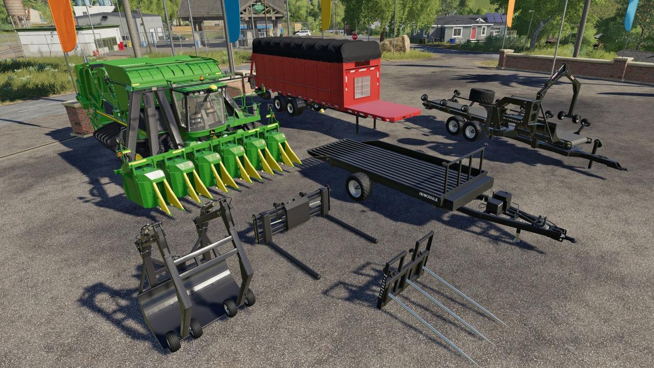 Screen Shot image 4 Farming Simulator 19 - John Deere Cotton DLC اوروبي رابط هديه ستيم