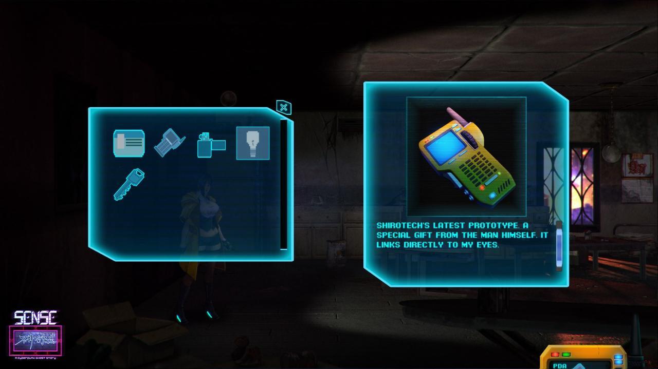 Screen Shot image 5 Sense - 不祥的预感: A Cyberpunk Ghost Story ستيم كود رقمي