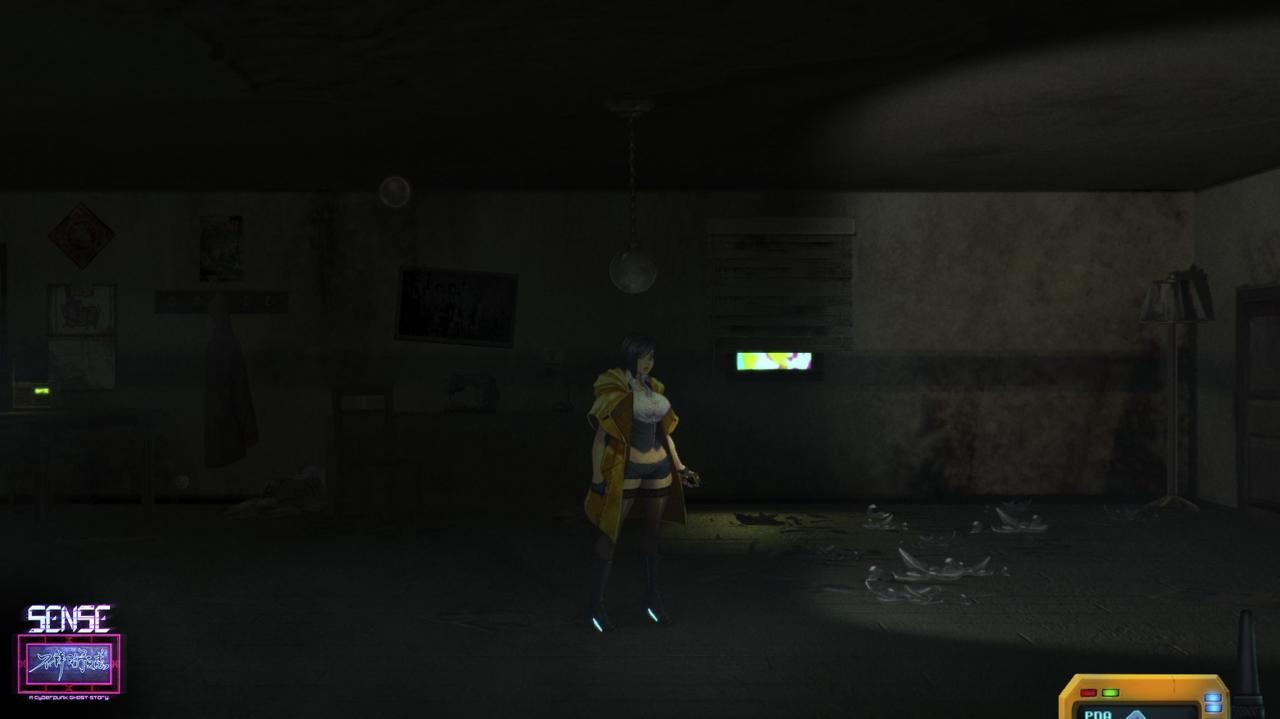 Screen Shot image 6 Sense - 不祥的预感: A Cyberpunk Ghost Story ستيم كود رقمي
