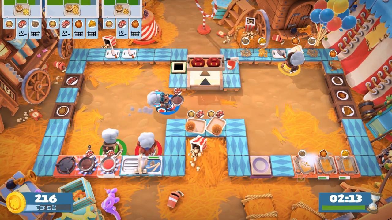 Screen Shot image 1 Overcooked! 2 - Carnival Of Chaos DLC بي سي ستيم كود رقمي