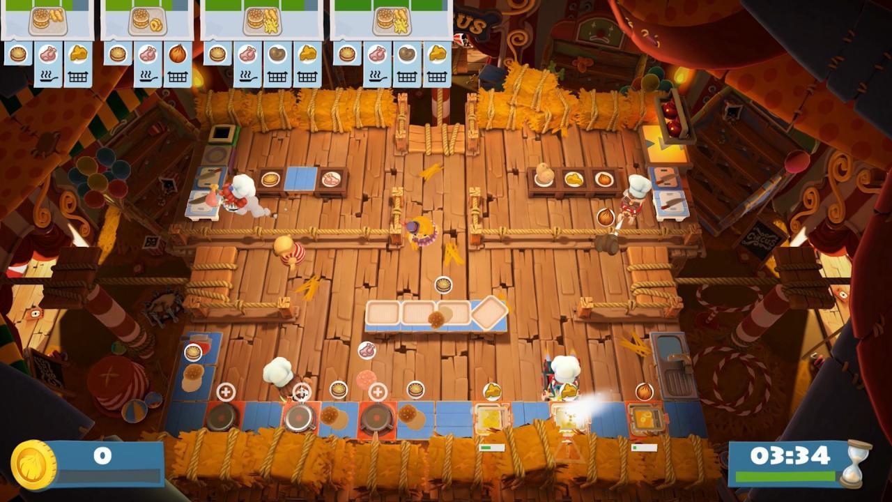 Screen Shot image 4 Overcooked! 2 - Carnival Of Chaos DLC بي سي ستيم كود رقمي