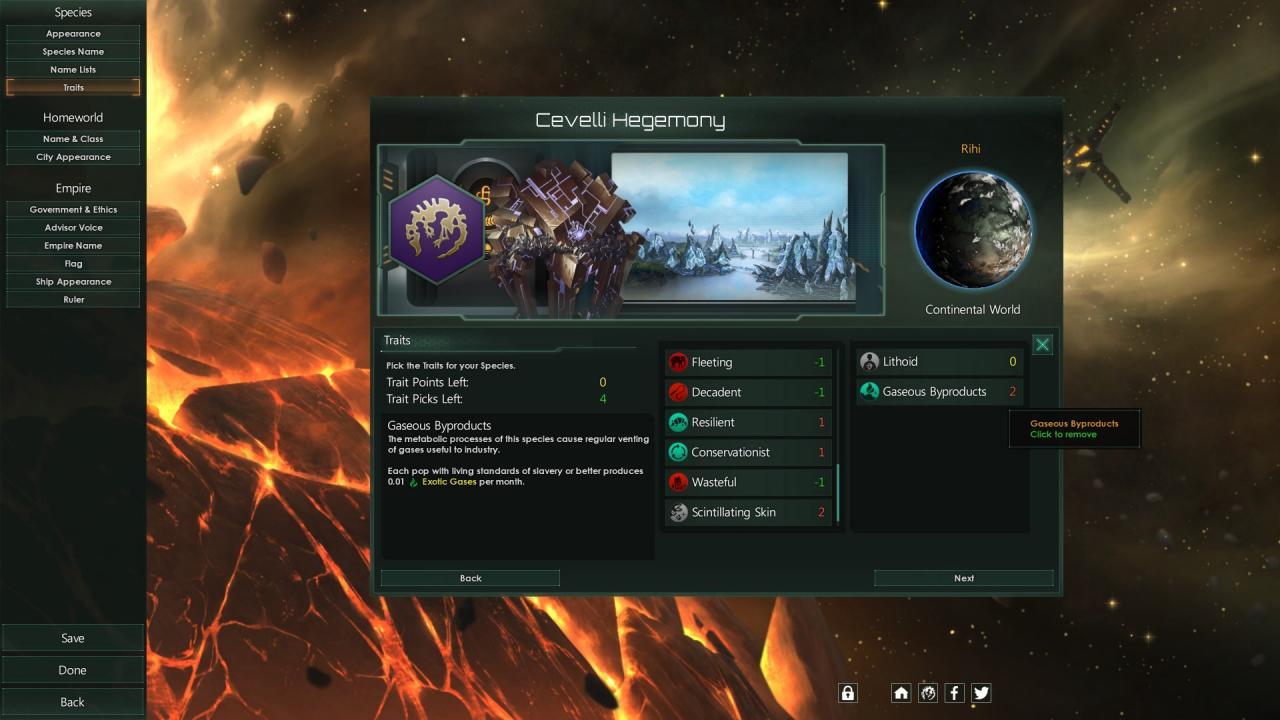 Screen Shot image 2 Stellaris - Lithoids Species Pack DLC ستيم كود رقمي