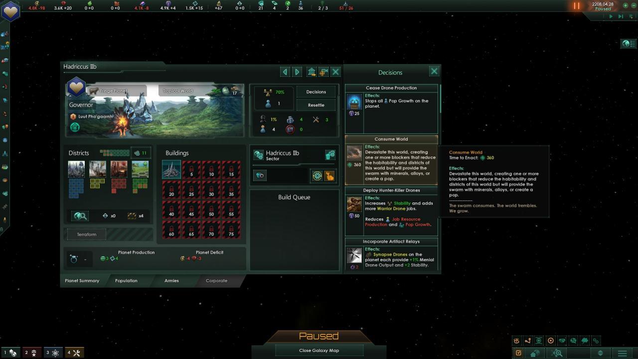 Screen Shot image 7 Stellaris - Lithoids Species Pack DLC ستيم كود رقمي