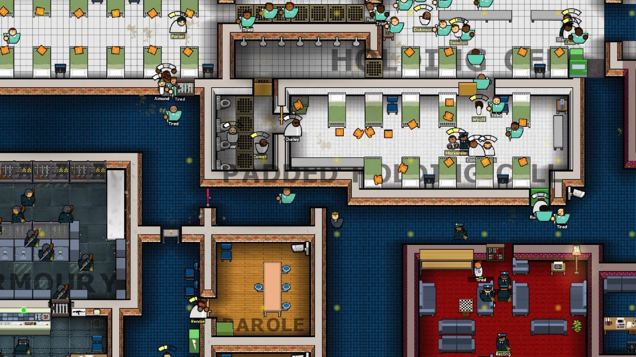 Screen Shot image 1 Prison Architect - Psych Ward: Warden'S اصدار DLC رابط هديه ستيم