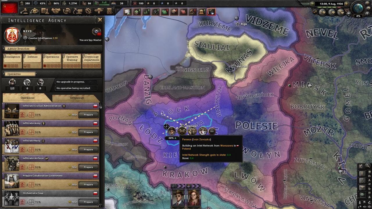 Screen Shot image 0 Hearts Of Iron IV - La RéSistance DLC RU/CIS ستيم كود رقمي