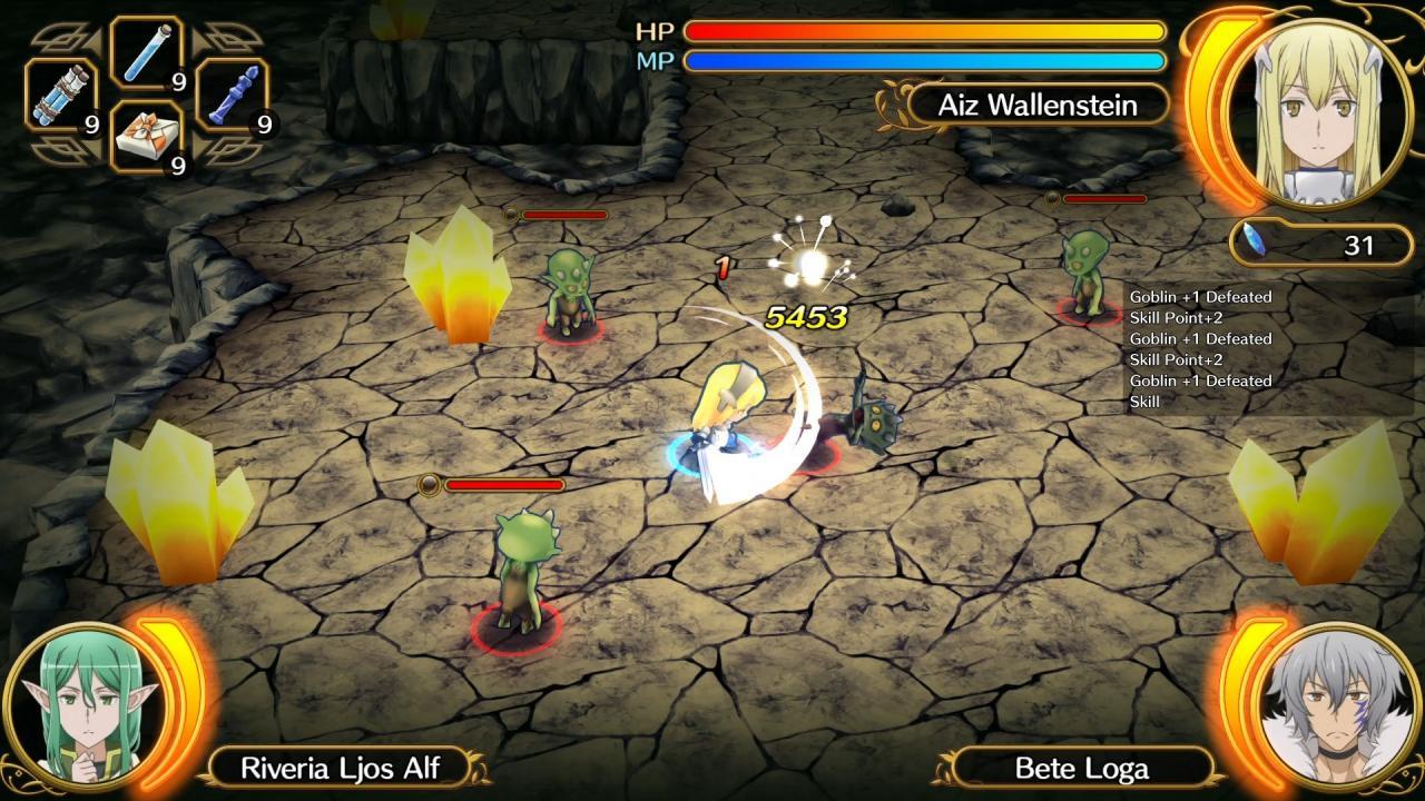 Screen Shot image 7 Is It Wrong To Try To Pick Up Girls In A Dungeon? Infinite Combate ستيم كود رقمي