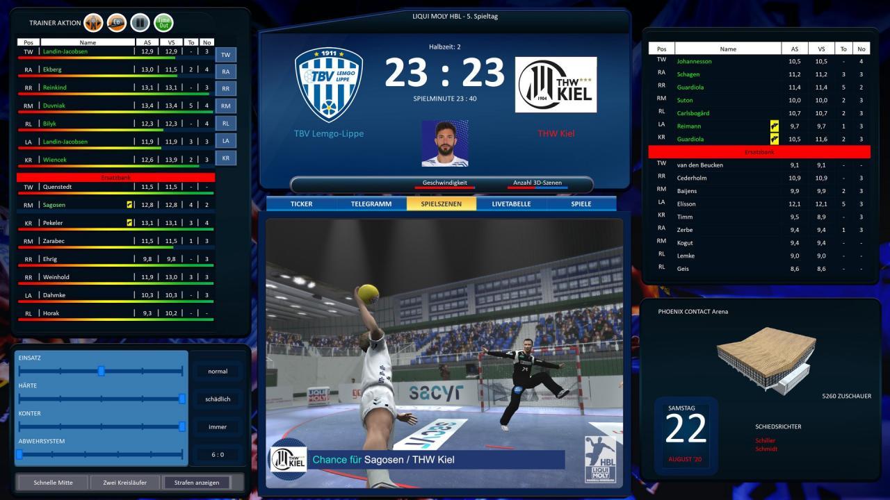 Screen Shot image 5 Handball Manager 2021 رابط هديه ستيم