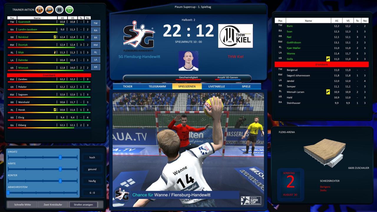 Screen Shot image 7 Handball Manager 2021 اوروبي رابط هديه ستيم