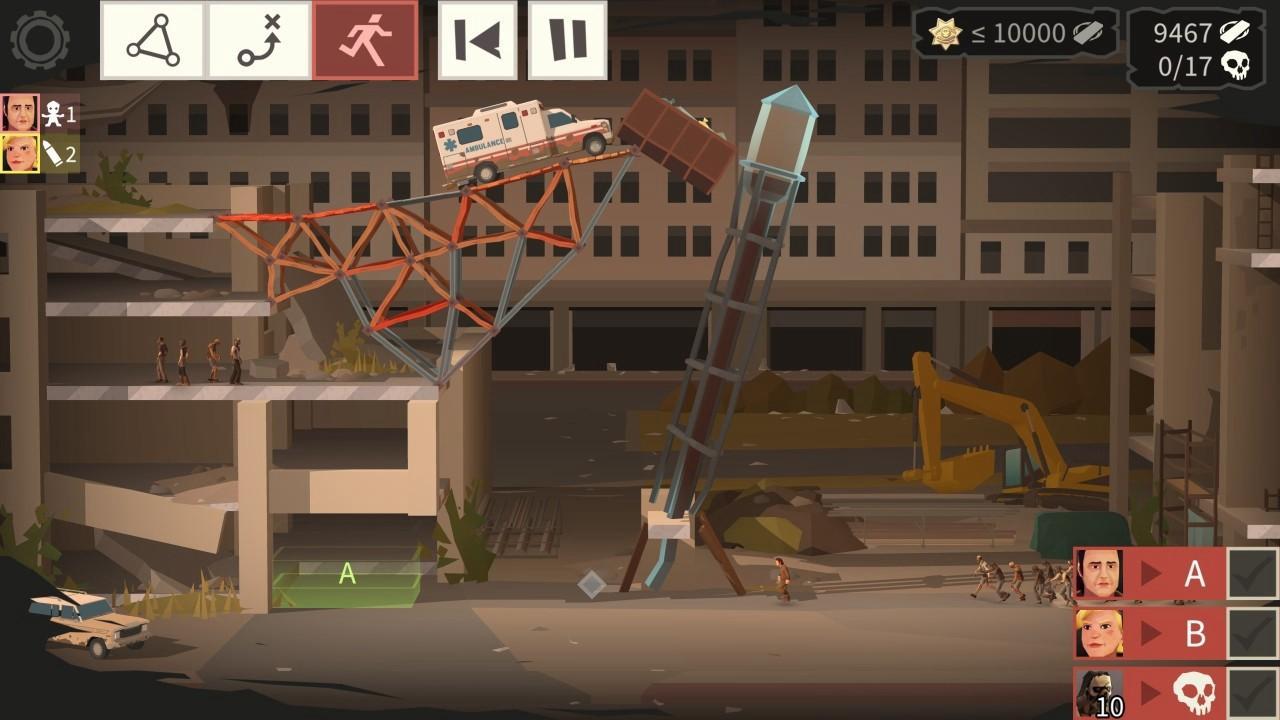 Screen Shot image 1 Bridge Constructor: The Walking Dead بي سي ستيم كود رقمي