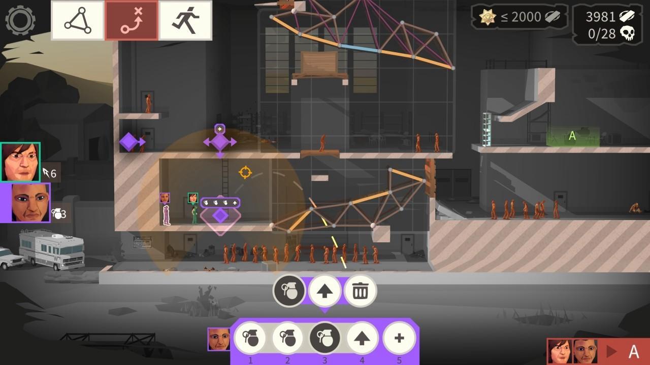 Screen Shot image 4 Bridge Constructor: The Walking Dead بي سي ستيم كود رقمي