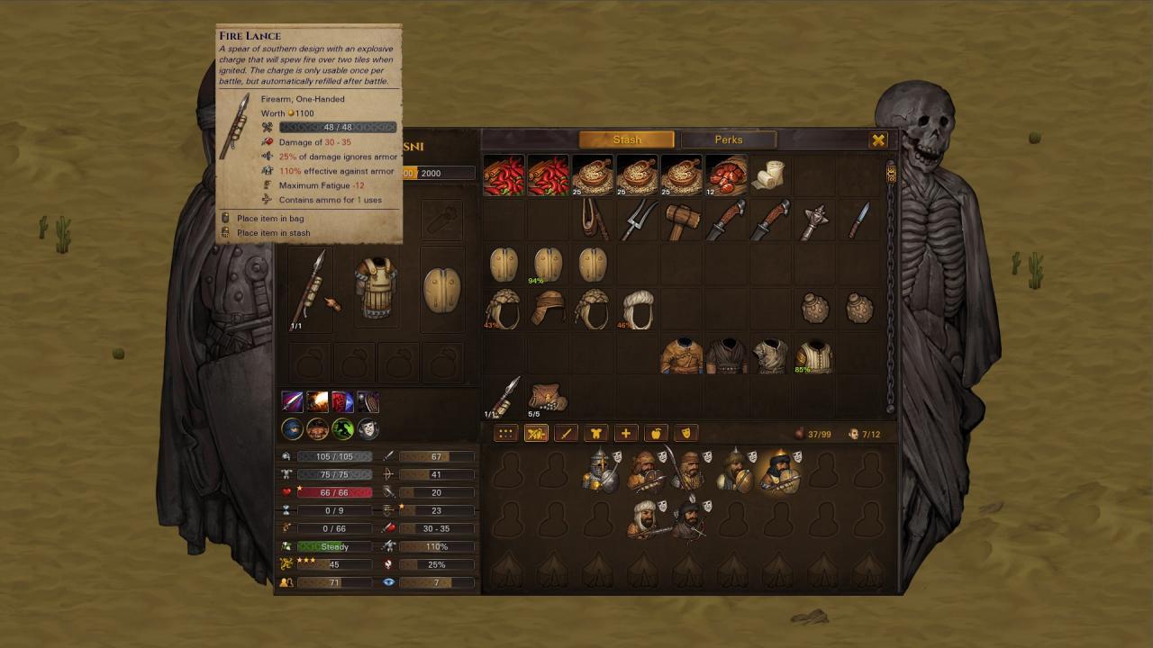 Screen Shot image 6 Battle Brothers - Blazing Deserts DLC ستيم كود رقمي