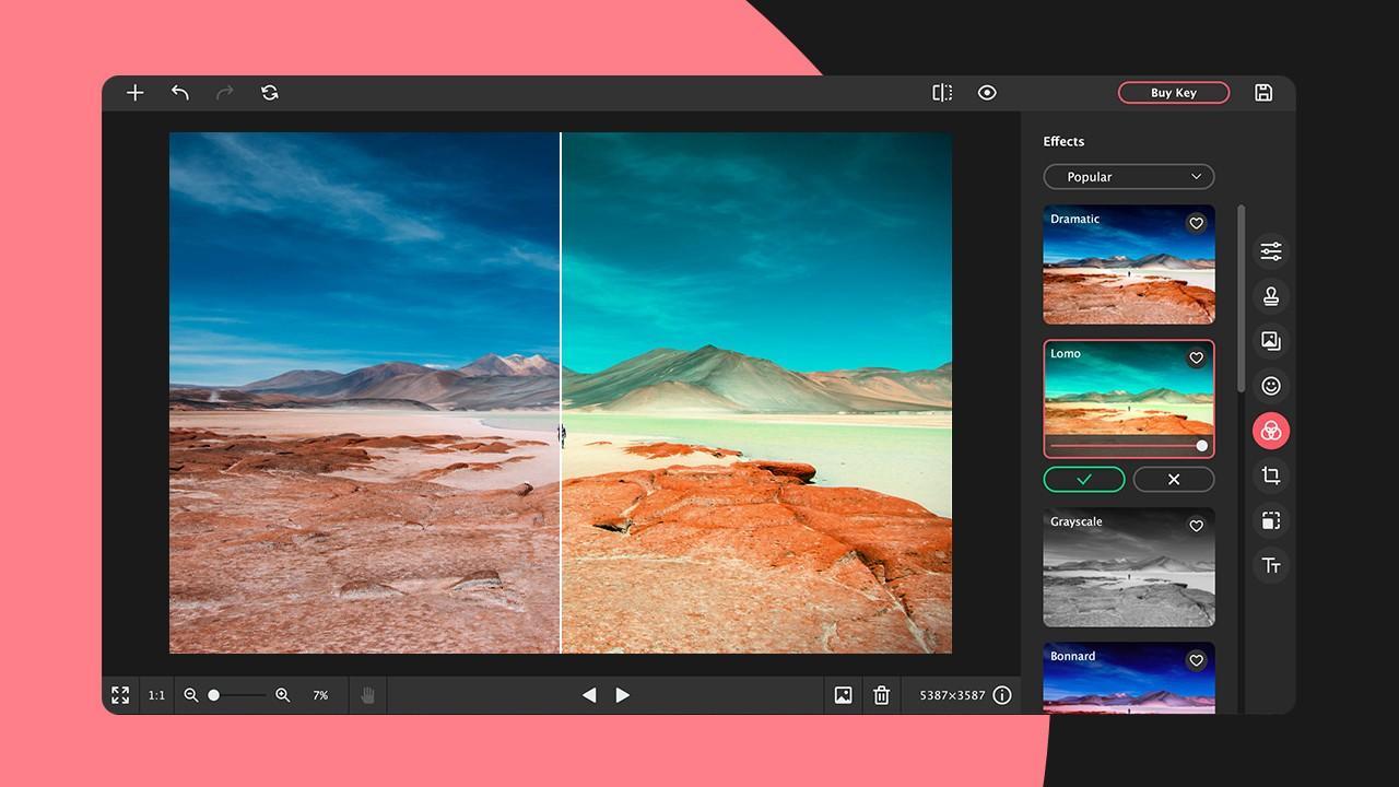 Screen Shot image 2 Movavi Picverse - Photo Editing Software ستيم كود رقمي