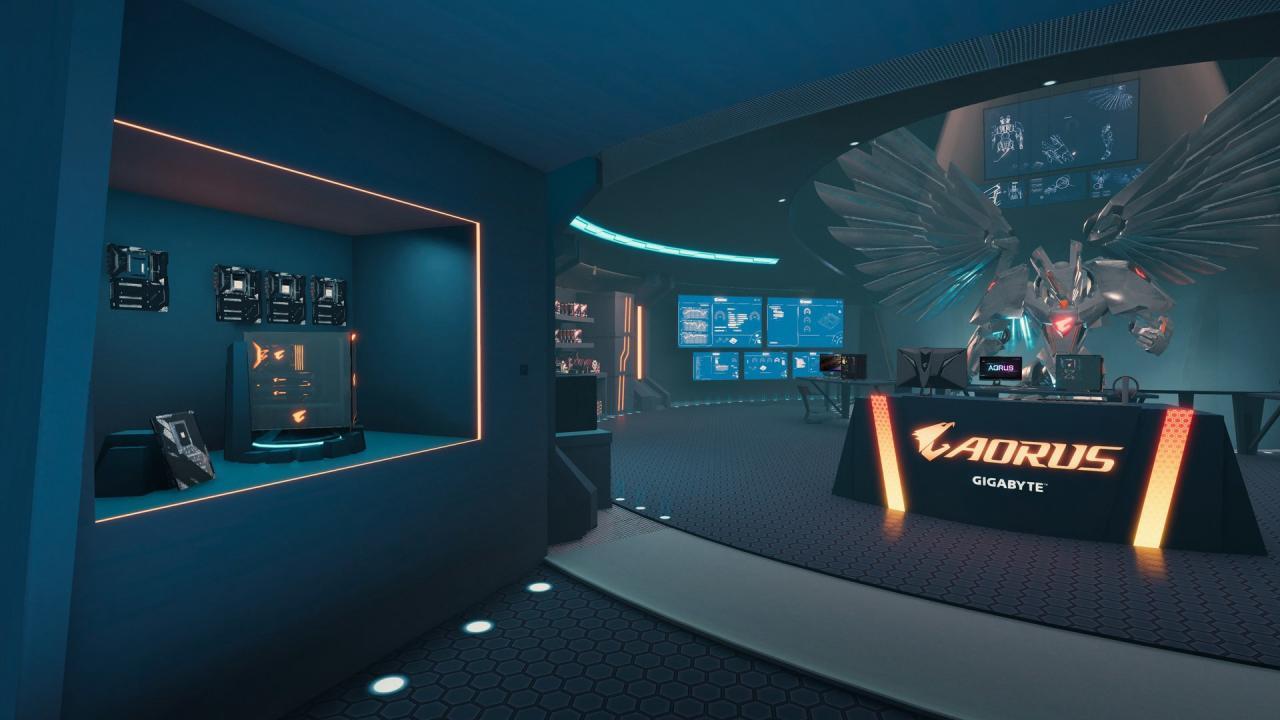 Screen Shot image 1 بي سي Building Simulator - AORUS Workshop DLC اوروبي ستيم كود رقمي