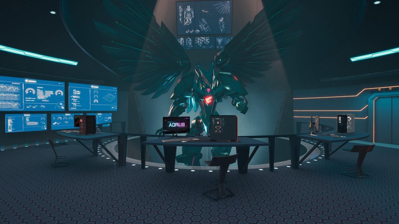 Screen Shot image 2 بي سي Building Simulator - AORUS Workshop DLC اوروبي ستيم كود رقمي