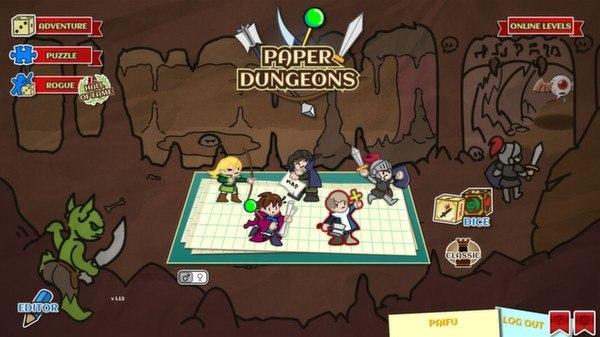 Screen Shot image 0 Paper Dungeons ستيم كود رقمي